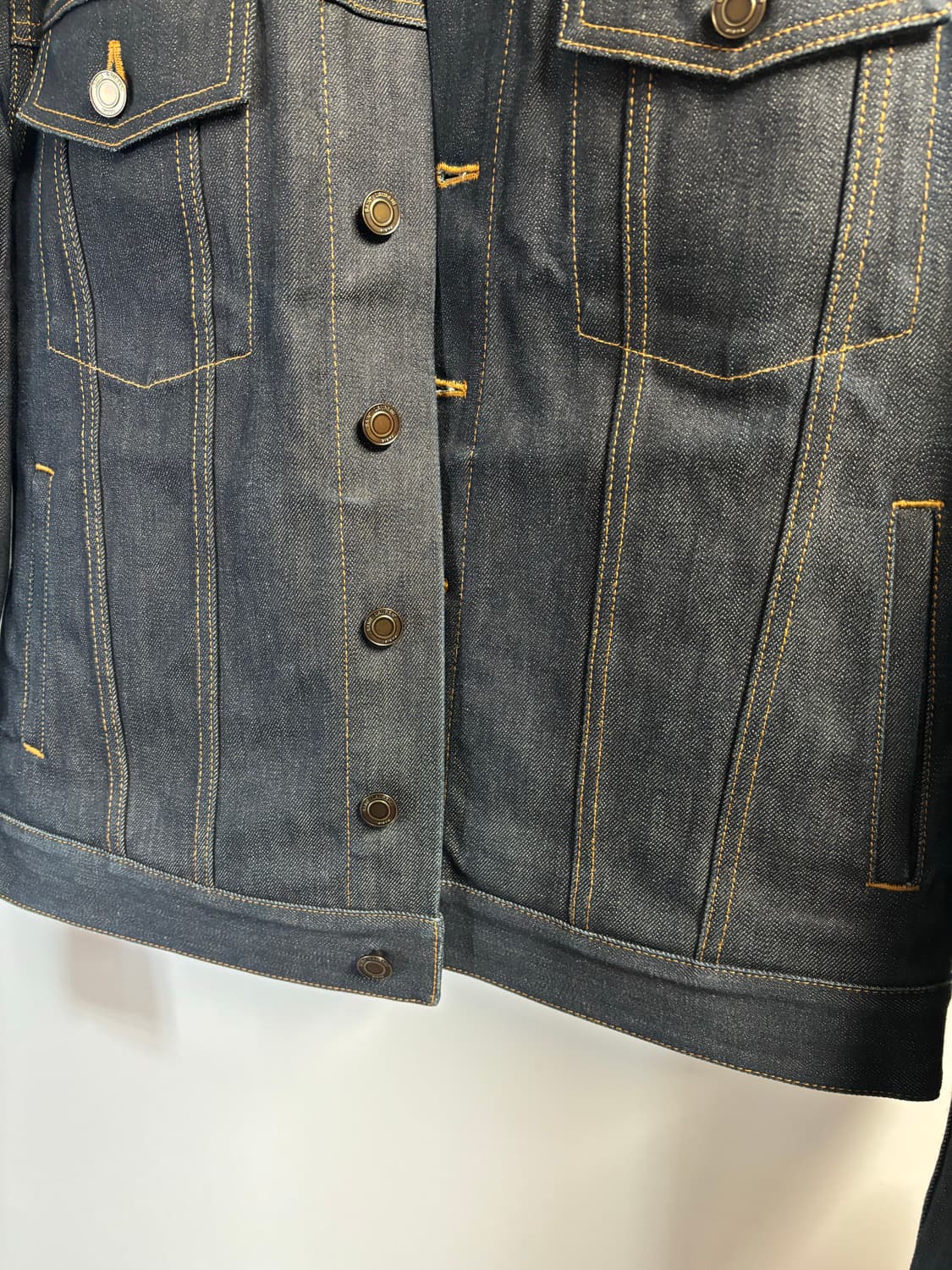 [M] 생로랑 클래식 데님 자켓 인디고 상품이미지8