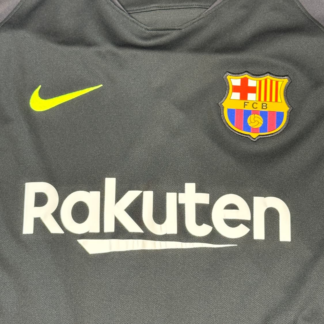 M) 나이키 FC 바르셀로나 2018/19 시즌 골키퍼 셔츠 져지 상품이미지5