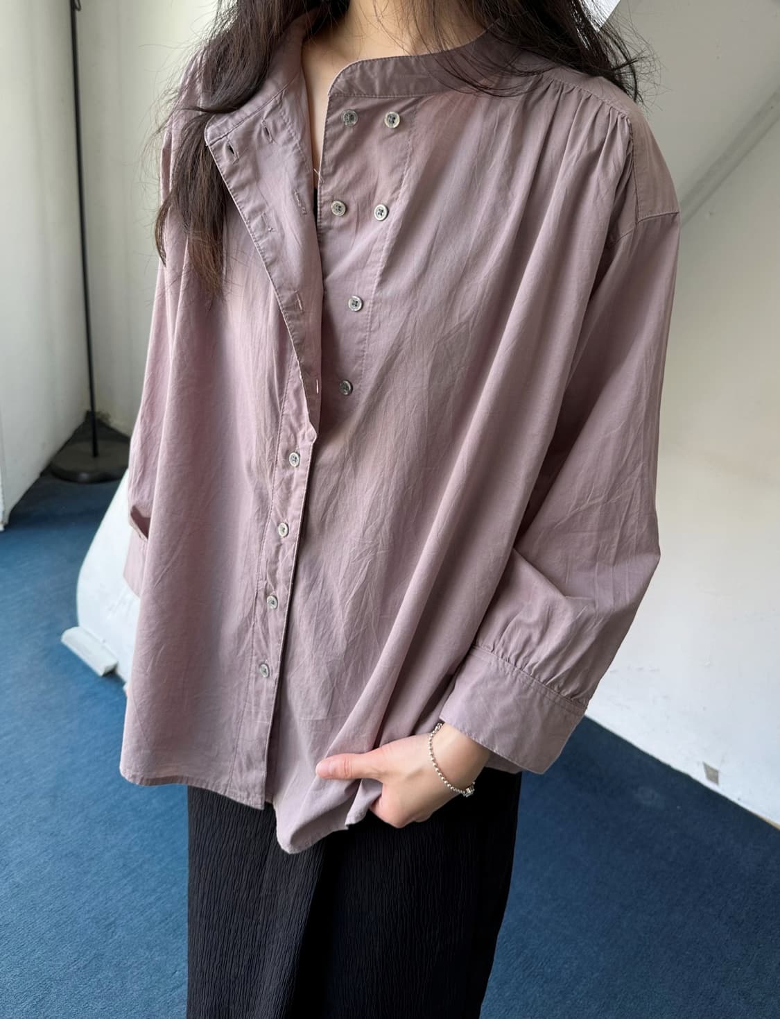 High gauge natural cotton shirt 상품이미지6