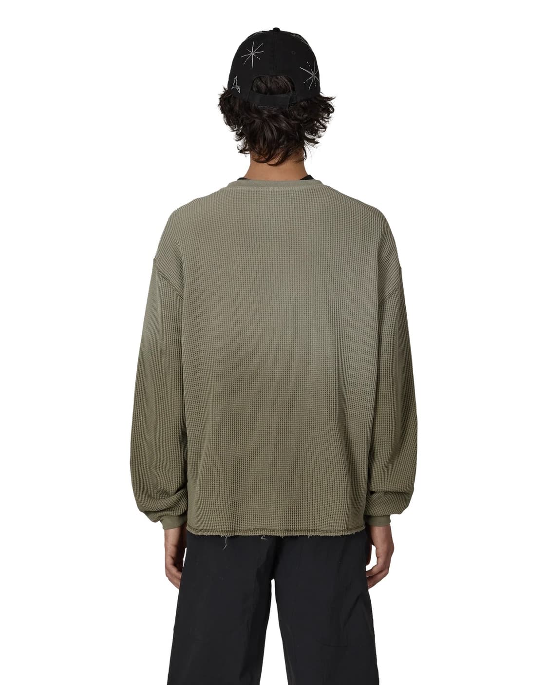 [M,L,XL]로아 하이킹 26ss Bee Sun Faded 와플 탑 상품이미지3