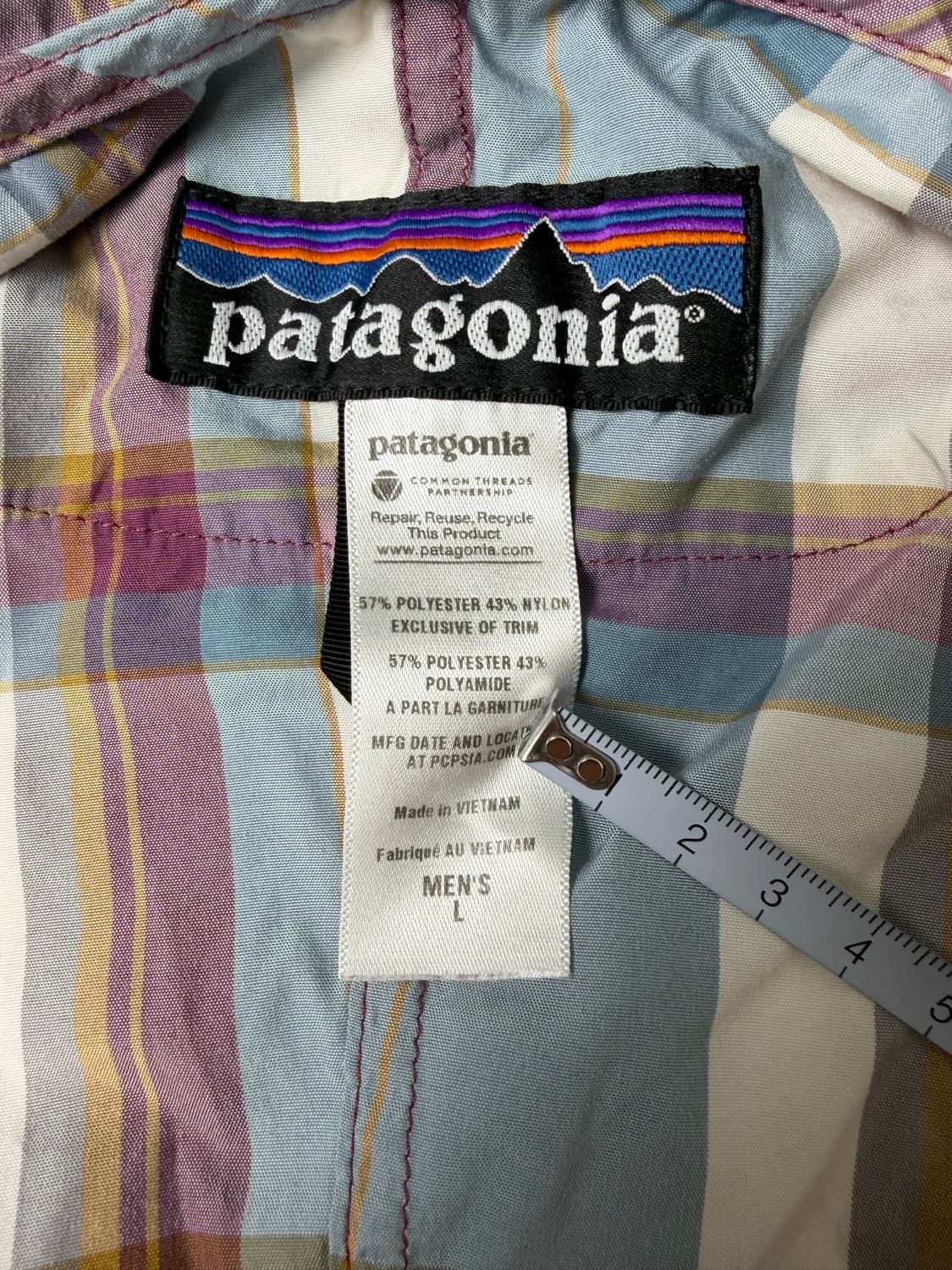 10s Patagonia Plaid Jacket 상품이미지3