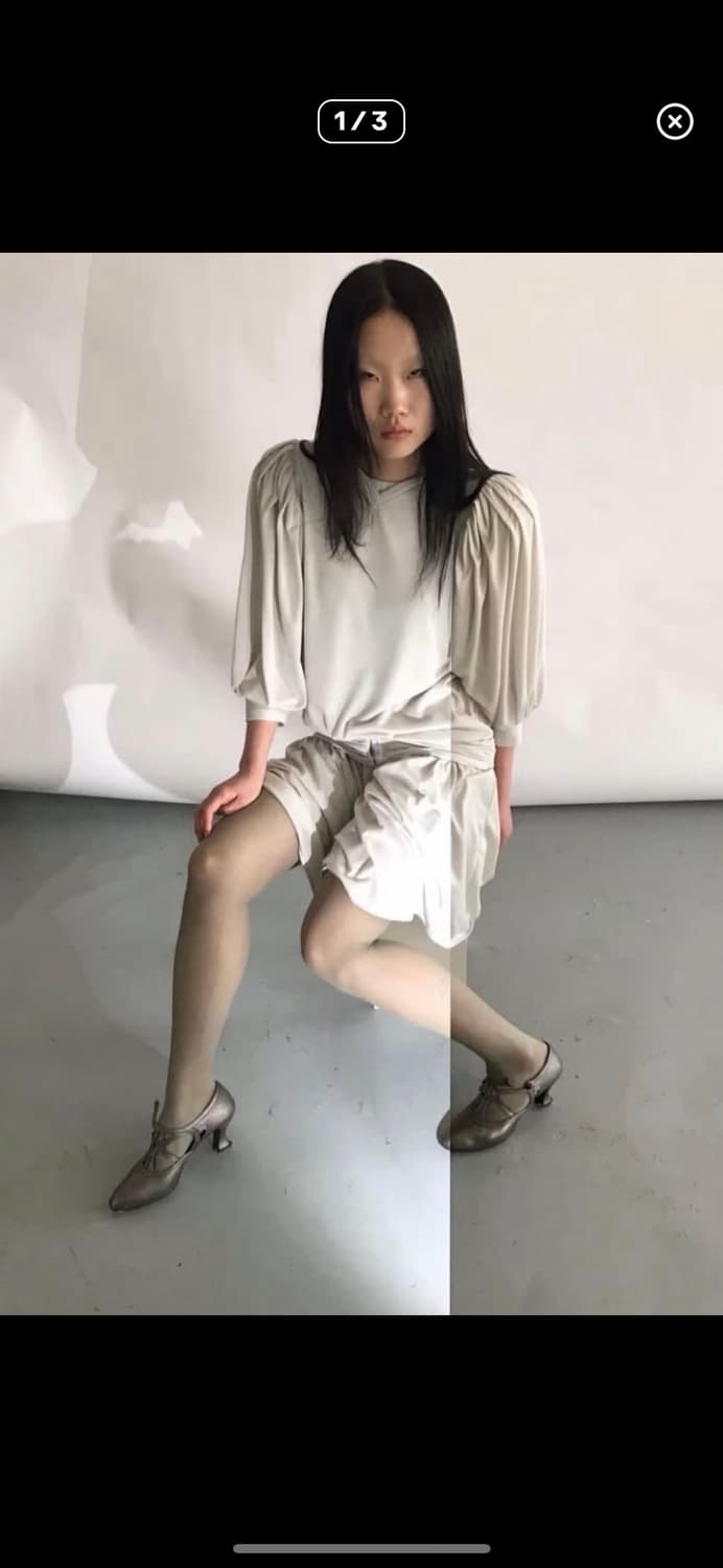 아르누보 드레스 sage green  상품이미지1