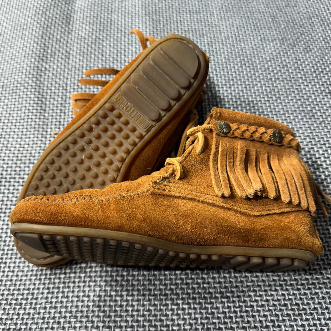 미네통카 모카신 브라운 ( 250/OLD-8131 ) 상품이미지7