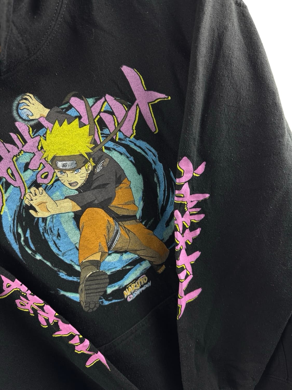 나루토 질풍전 오피셜 20주년 나선환 후드티2073 상품이미지5