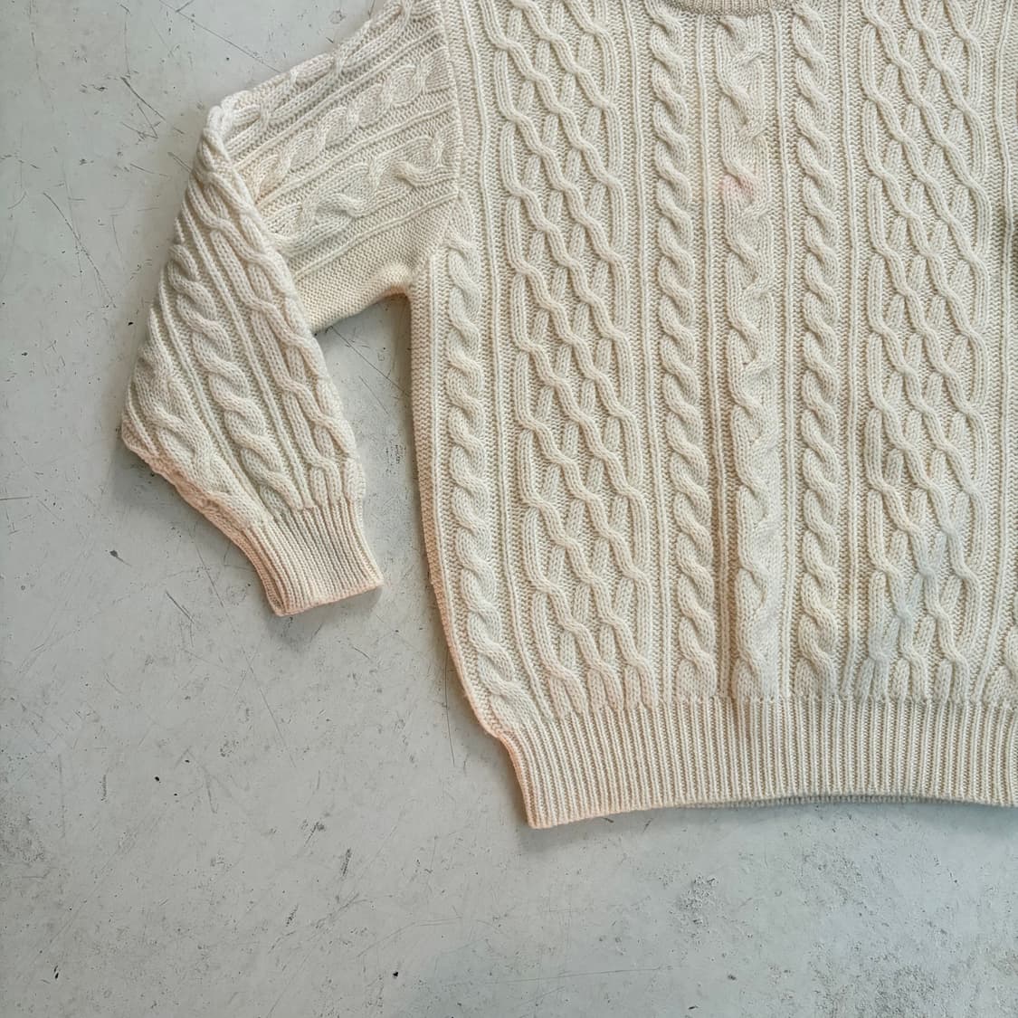 Main Street 빈티지 울 스웨터 니트 L 상품이미지3