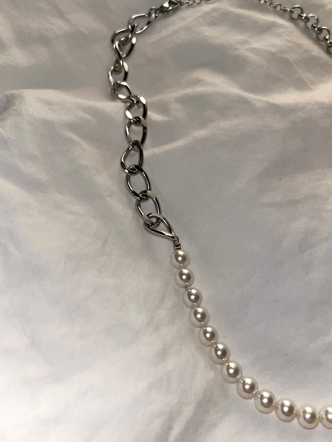 힙노타이즈 진주 체인 목걸이 상품이미지4