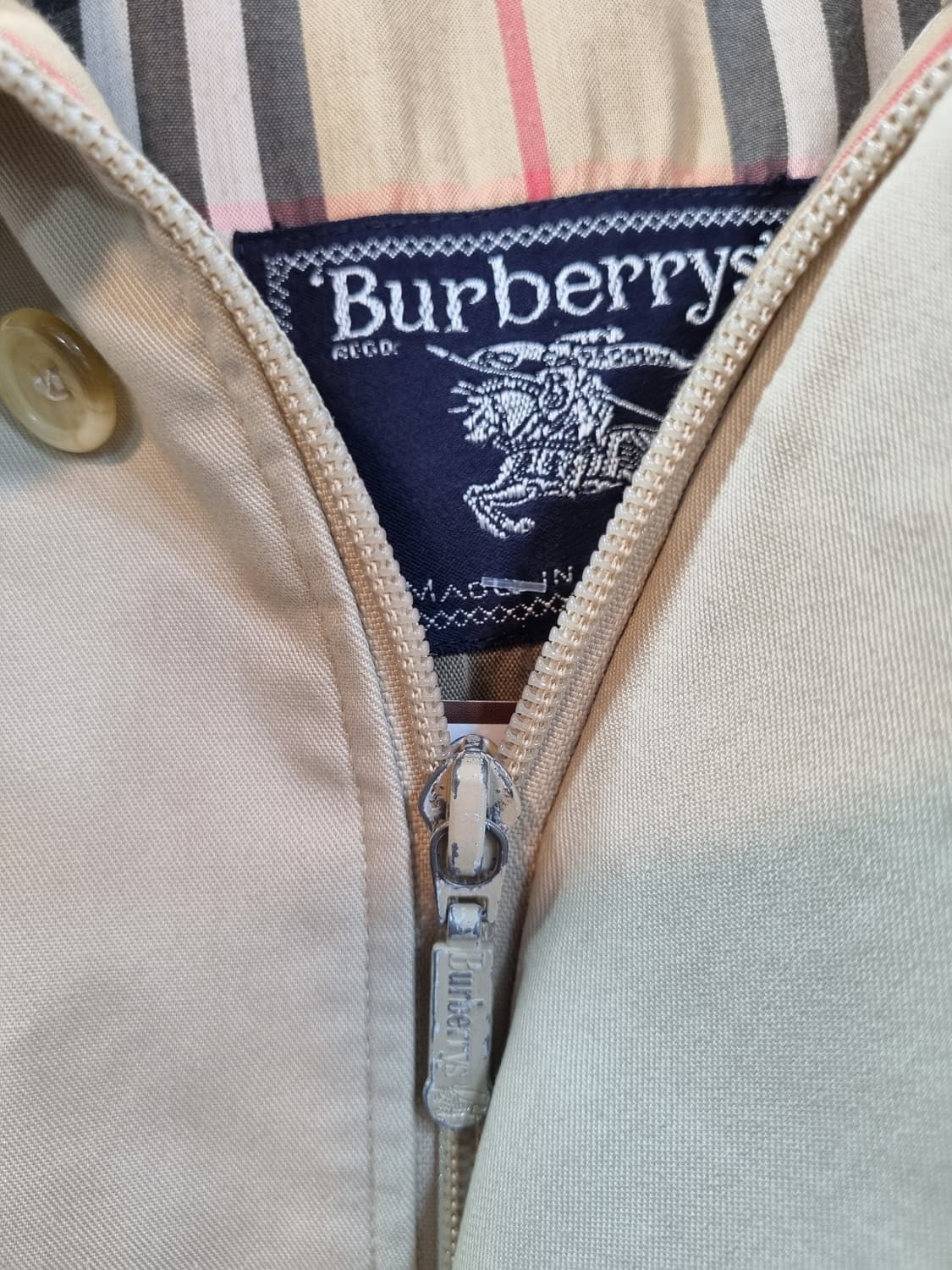 버버리 남성 베이지 자켓 상품이미지3