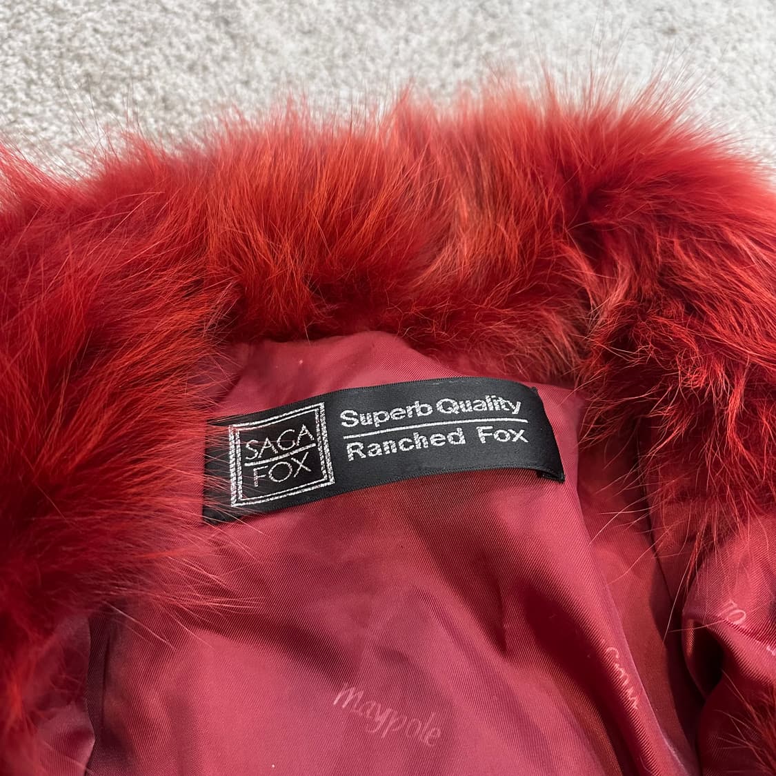 사가폭스 레드 맥시 퍼자켓L 상품이미지3