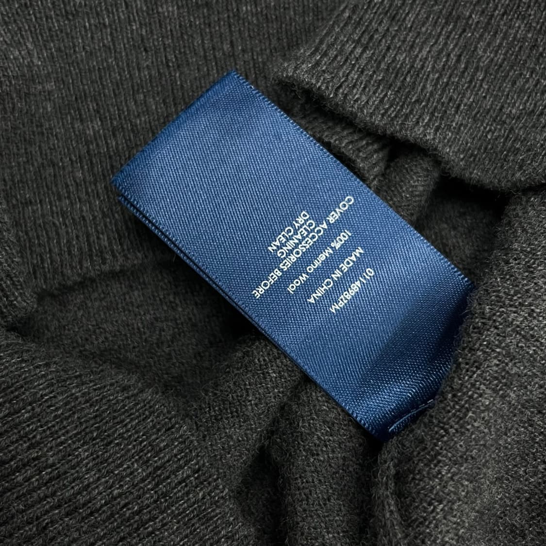 폴로 랄프로렌 레드포니 차콜 반집업 S 상품이미지6