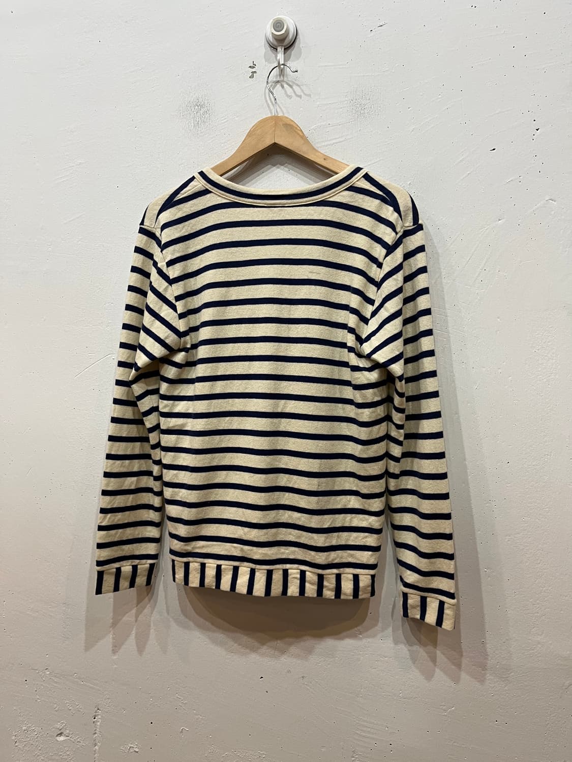LOLO 스트라이프 울 가디건 Made in JAPAN  상품이미지4