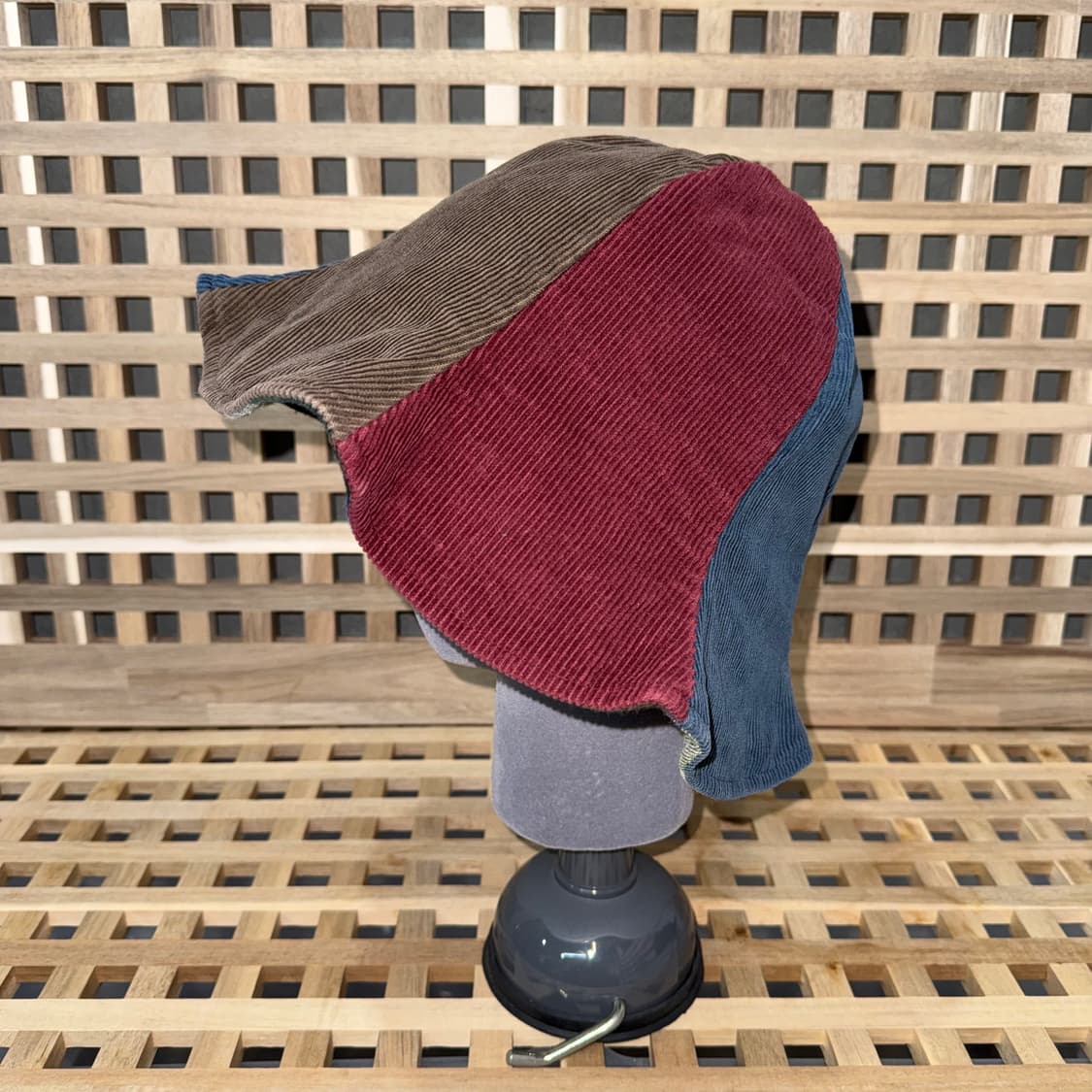 빈티지 리버시블 코듀로이 튤립햇 상품이미지2