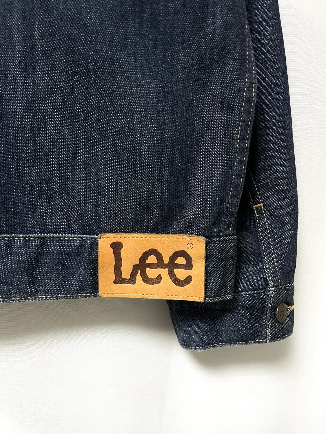 리 Lee 코듀라 데님 1st 아메카지 워크웨어 트러커 청자켓 L 상품이미지6