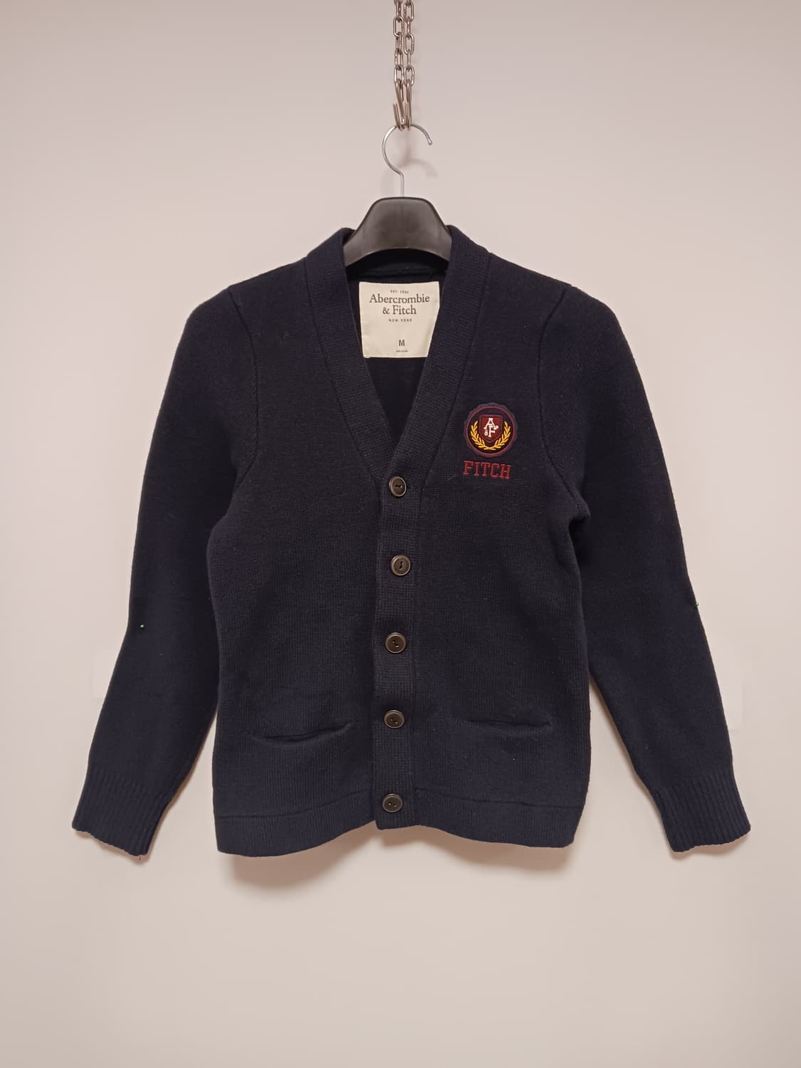 아베크롬비 로고가디건 상품이미지1