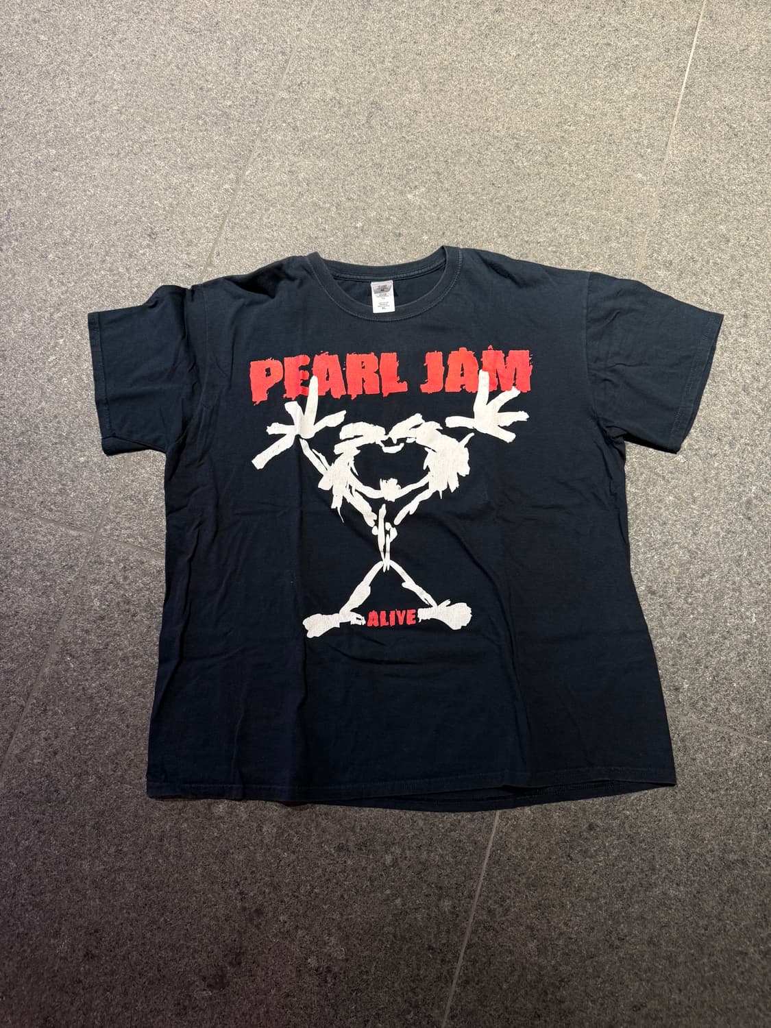 [xl] 빈티지 Pearl Jam 펄잼 Alive 포스트잇 티셔츠 상품이미지1