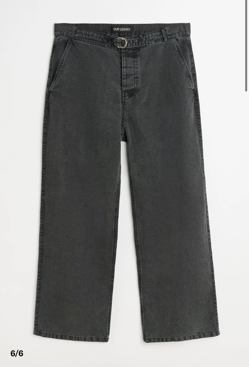 아워레가시 stern chino 데님팬츠 새상품 상품이미지2