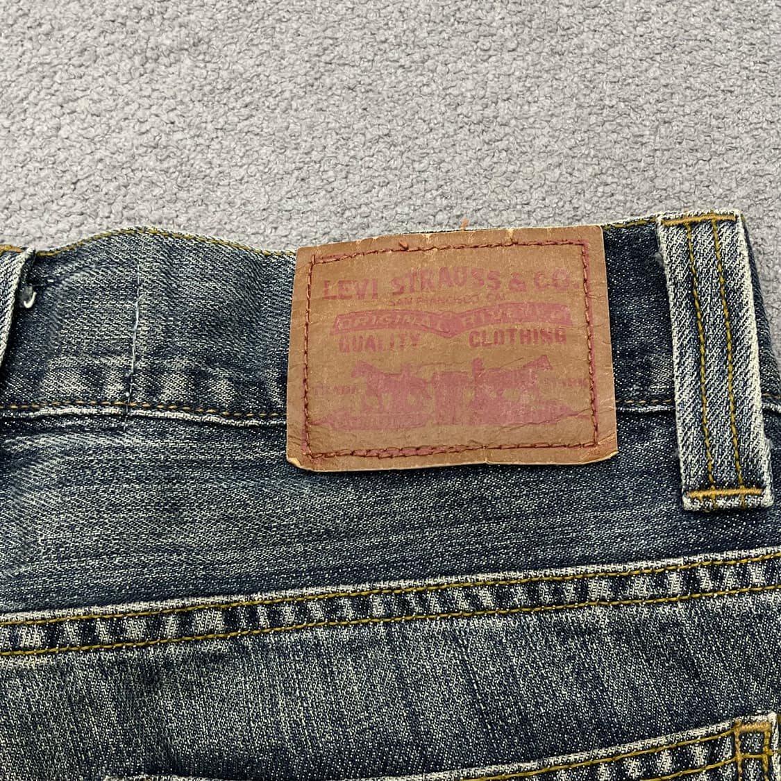 30 리바이스 549 워싱 데님팬츠 상품이미지8