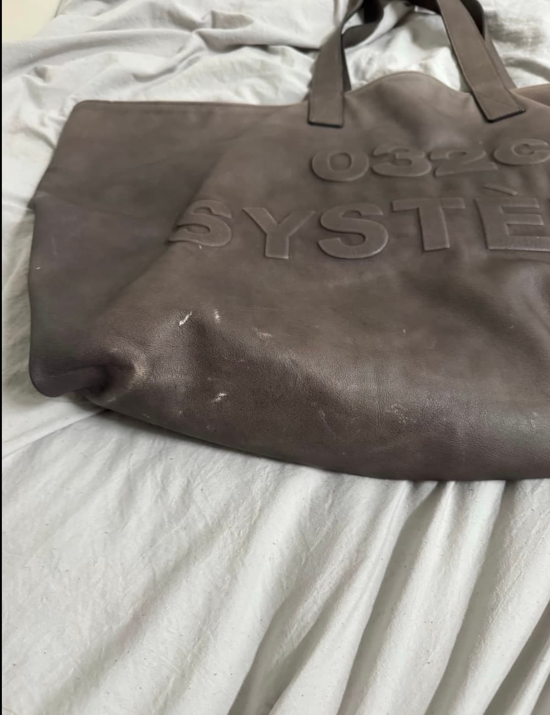 032c ghost bag 레더 백 상품이미지3
