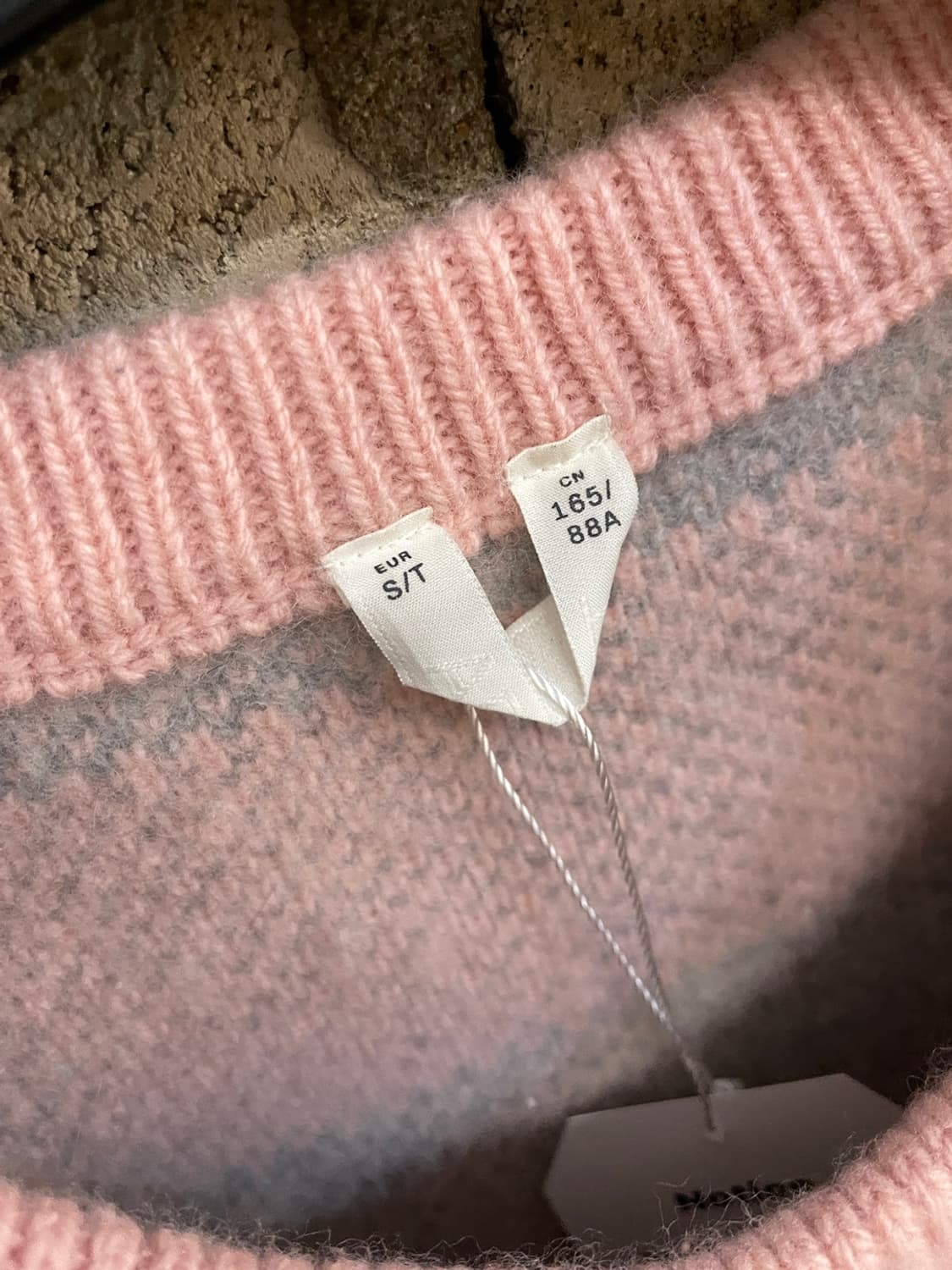 아르켓 체크 울 베스틑 상품이미지3