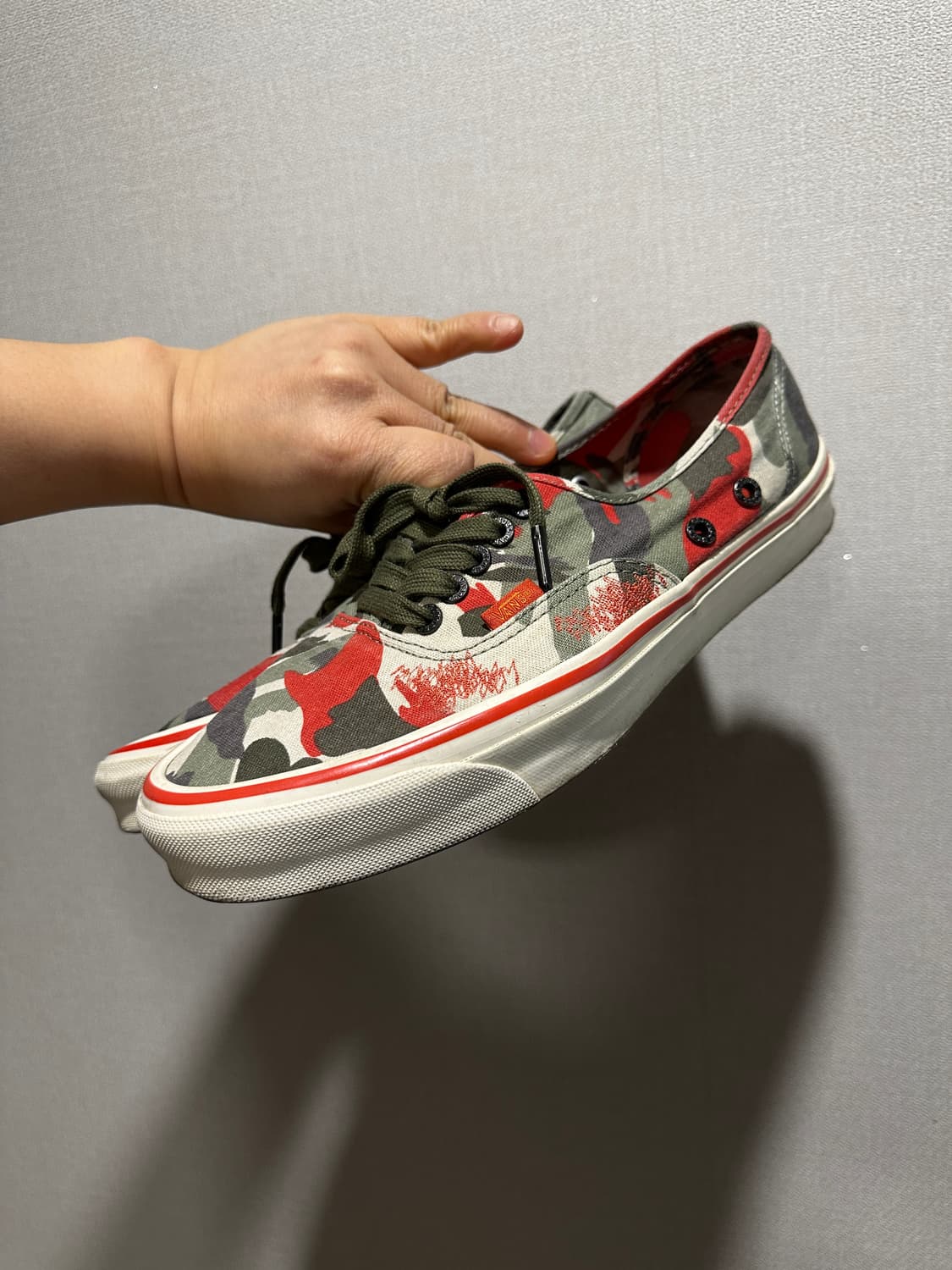 (285) 반스 볼트 x 나이젤 카본 OG 어센틱 LX 아미 그린 카모 상품이미지6