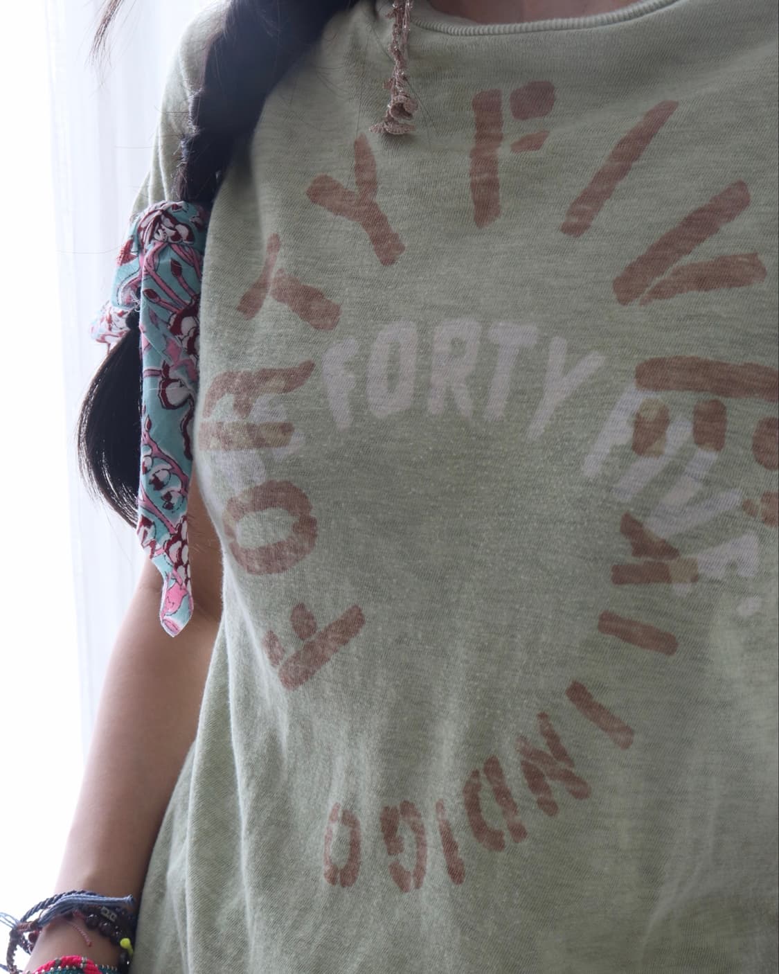 [45rpm] Green Logo T-Shirt 상품이미지5