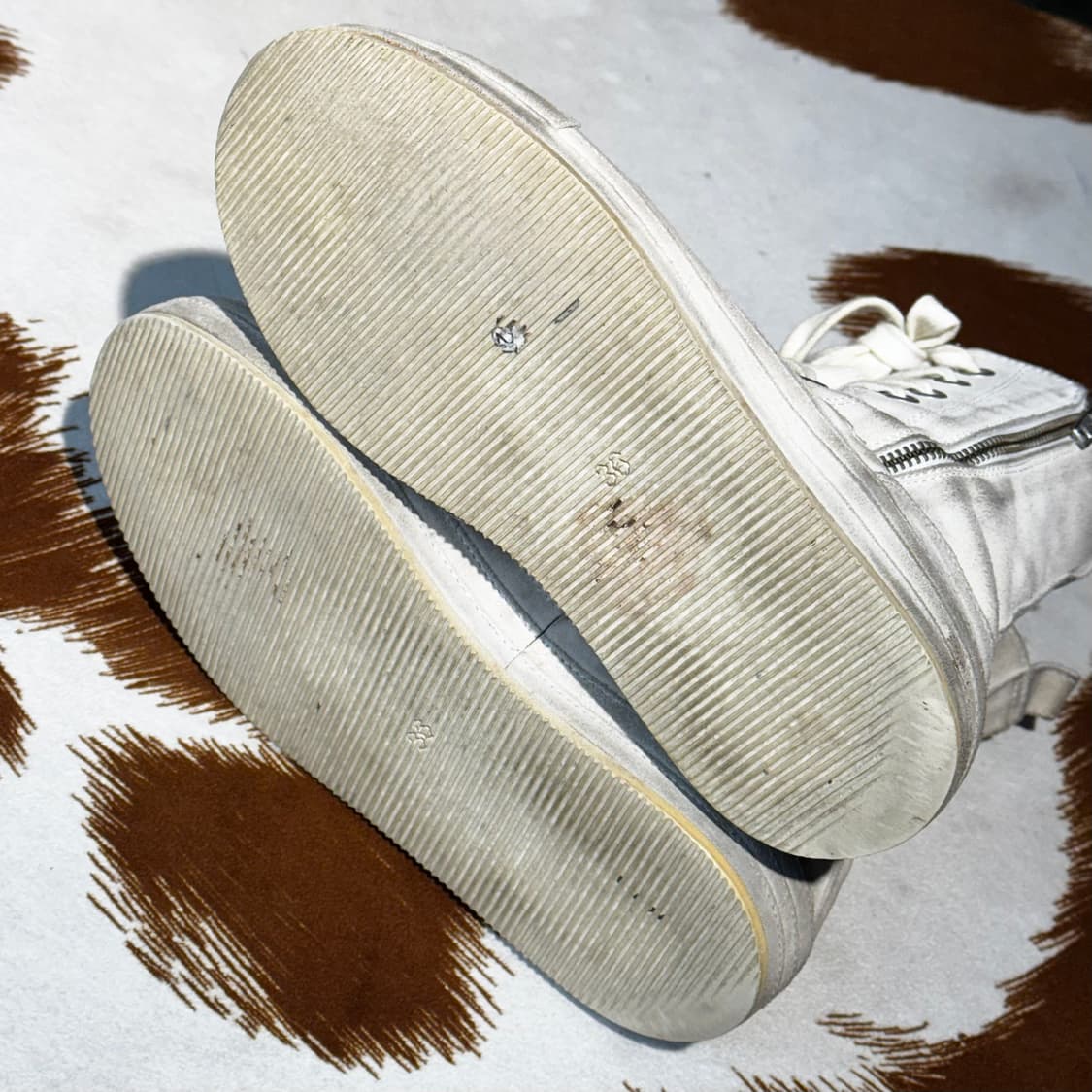 앤드뮐미스터 스웨이드 하이탑 (36) 230-235 상품이미지10