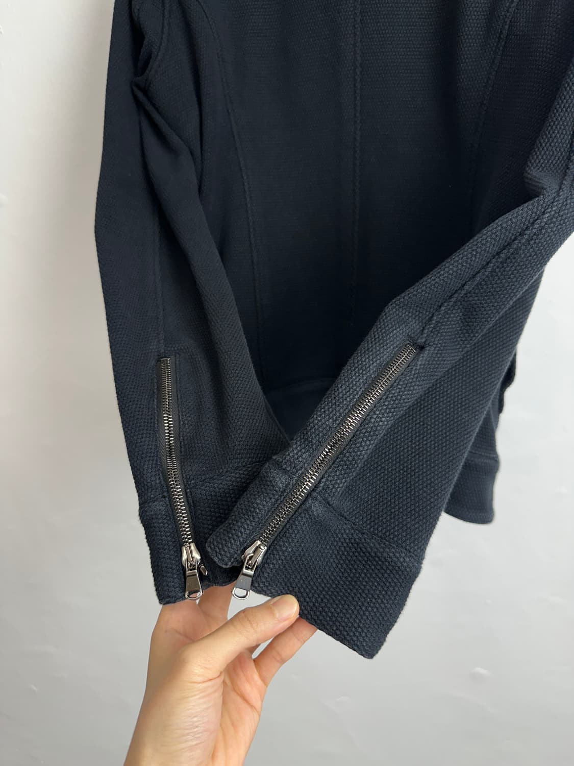 Junhashimoto Heavy Gauge 2way Knit Jacke 상품이미지7