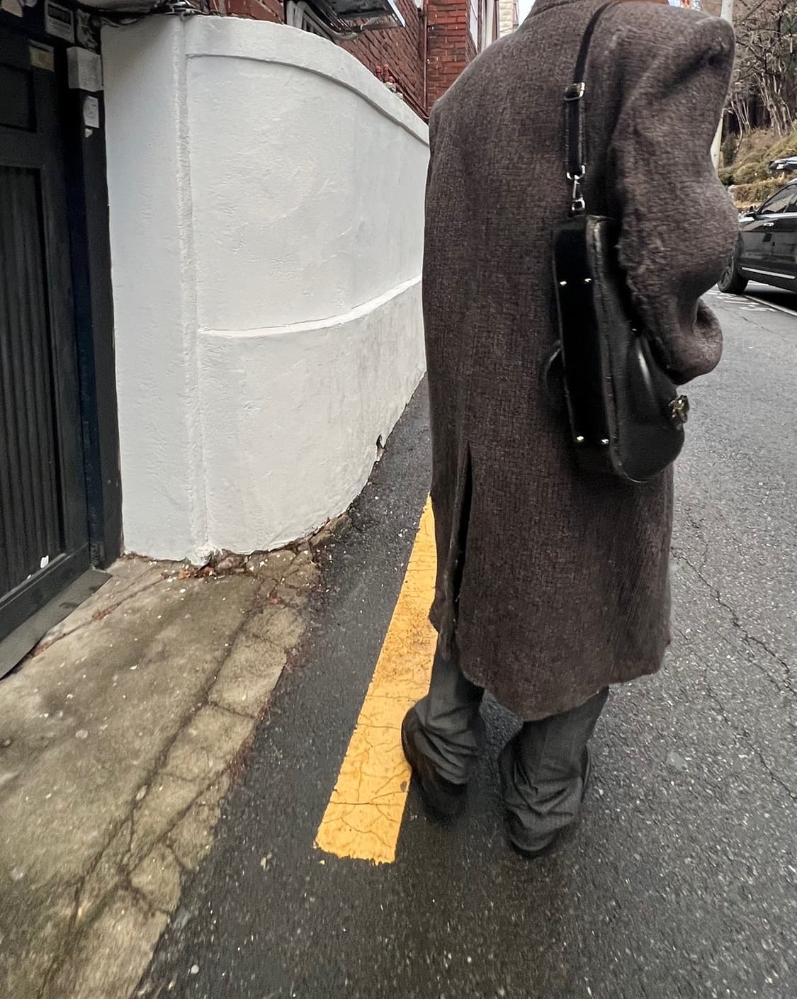 발렌시아가 디스트로이드 코트 런웨이피스 상품이미지1