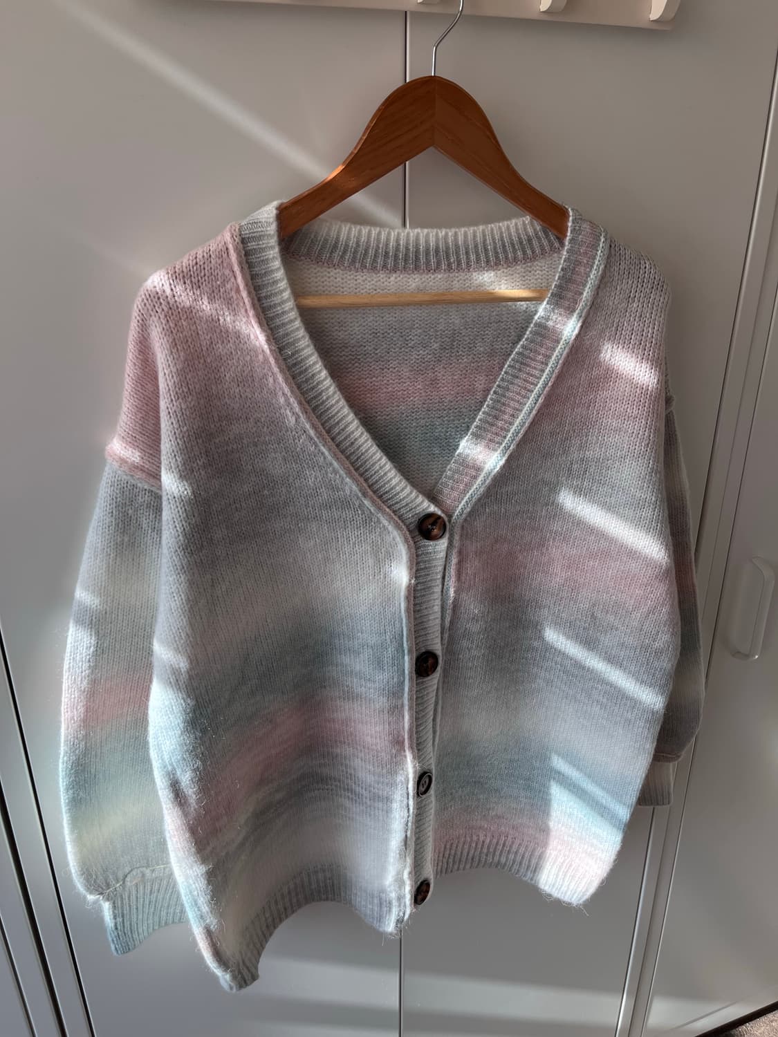 Diavel 솜사탕 그라데이션 니트 가디건 상품이미지5