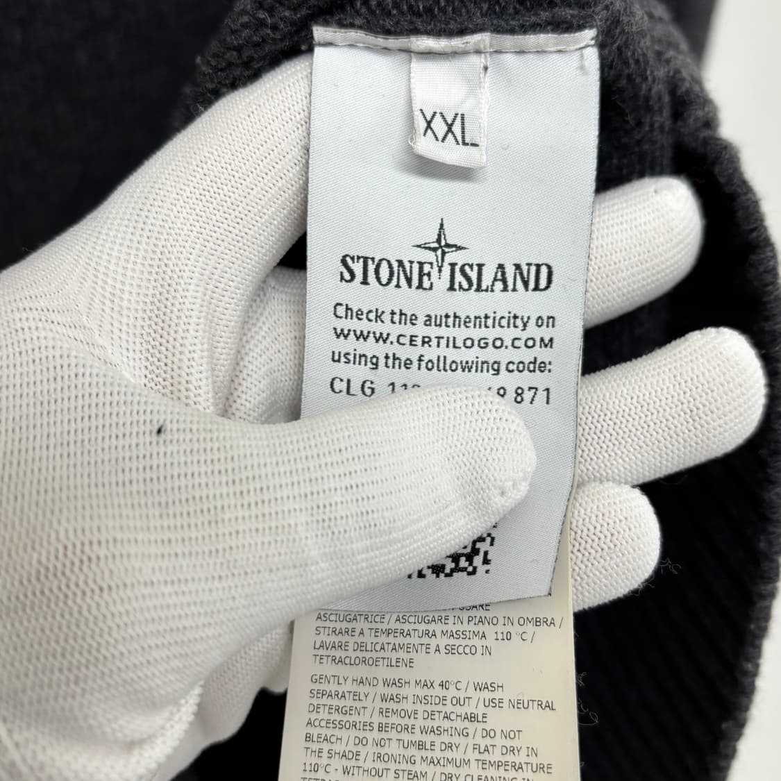 [XXL]스톤아일랜드 울 니트 상품이미지4