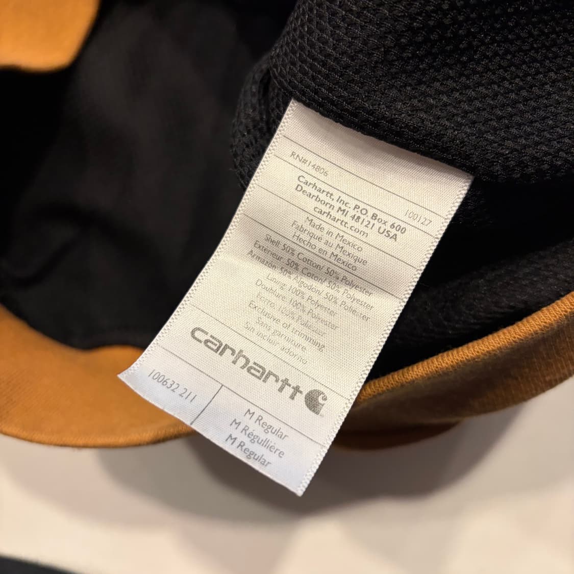 [M] 칼하트 레인디펜더 브라운 후드 집업 자켓 C575 상품이미지8
