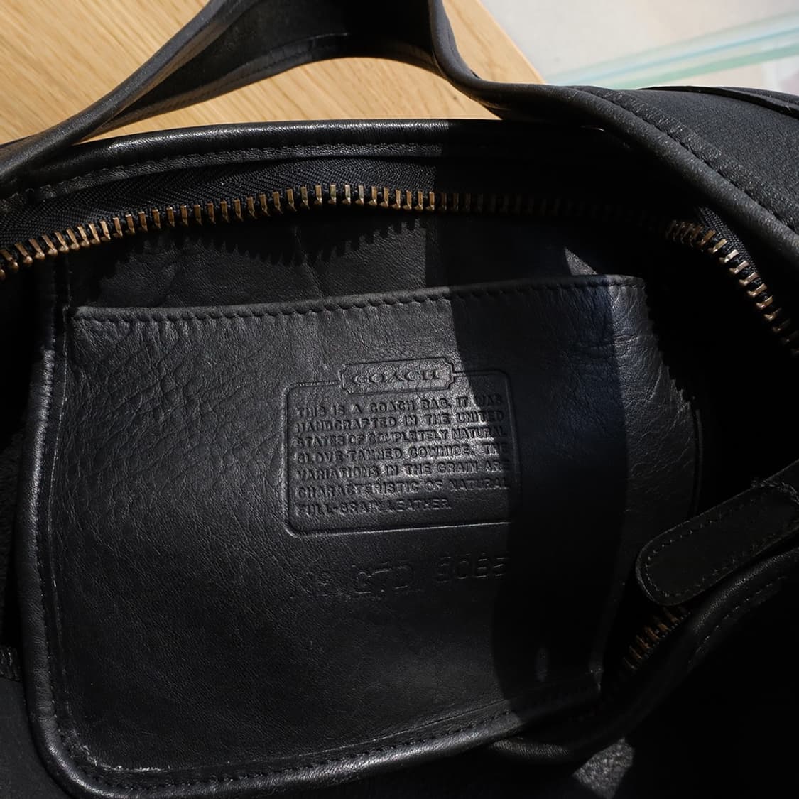 1990s Duffle Bag Large Black 상품이미지8