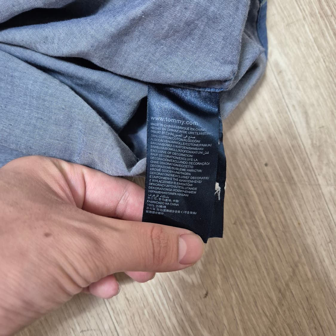 타미힐피거 슬림핏 체크셔츠  상품이미지6