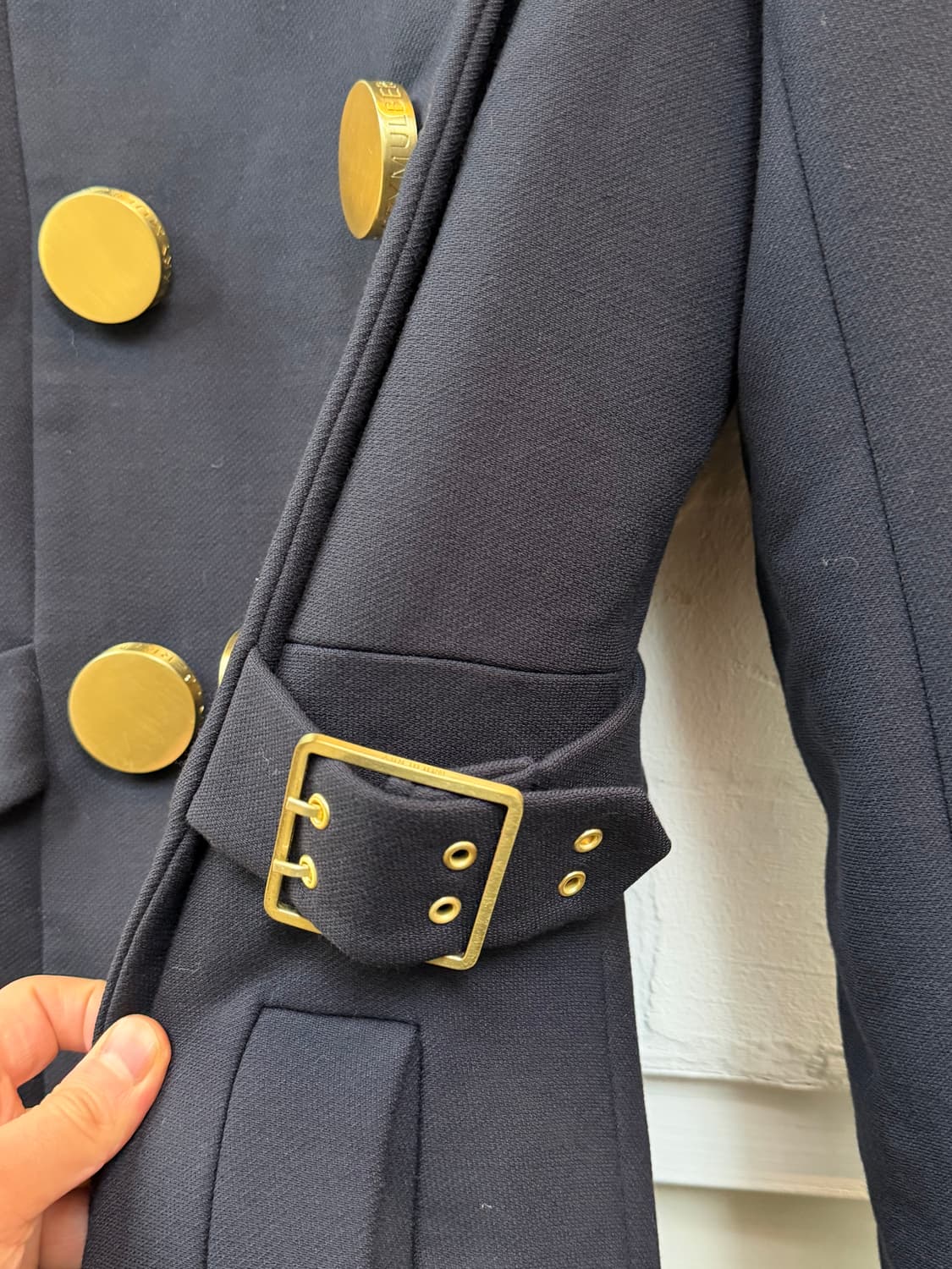 Mulberry 멀버리 버진 울 금장 코트 UK6 상품이미지9