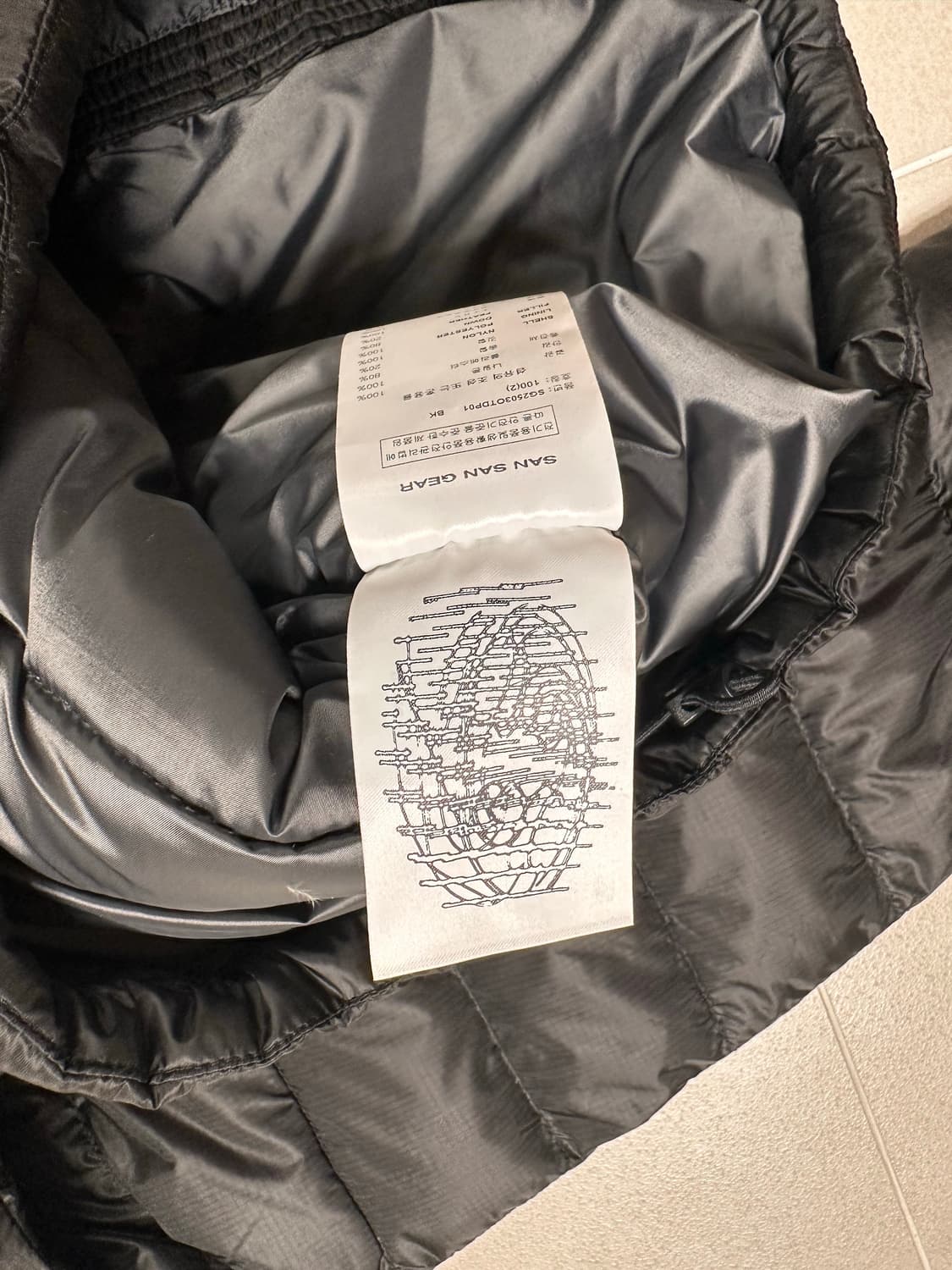 산산기어 25fw 서픽스 패딩 2size 상품이미지8