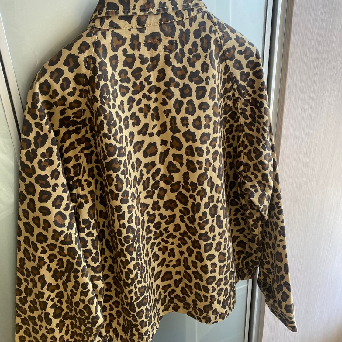 슈프림 x 토이머신 해링턴 자켓 레오파드 상품이미지3