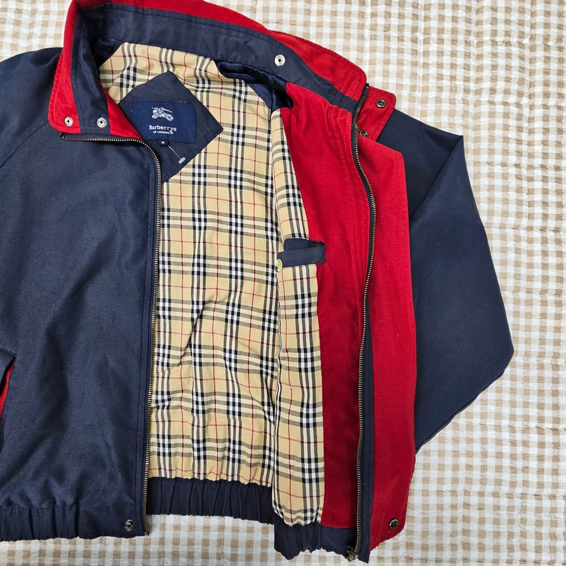 버버리 블루라벨 블루종 간절기 자켓 남자100 상품이미지7