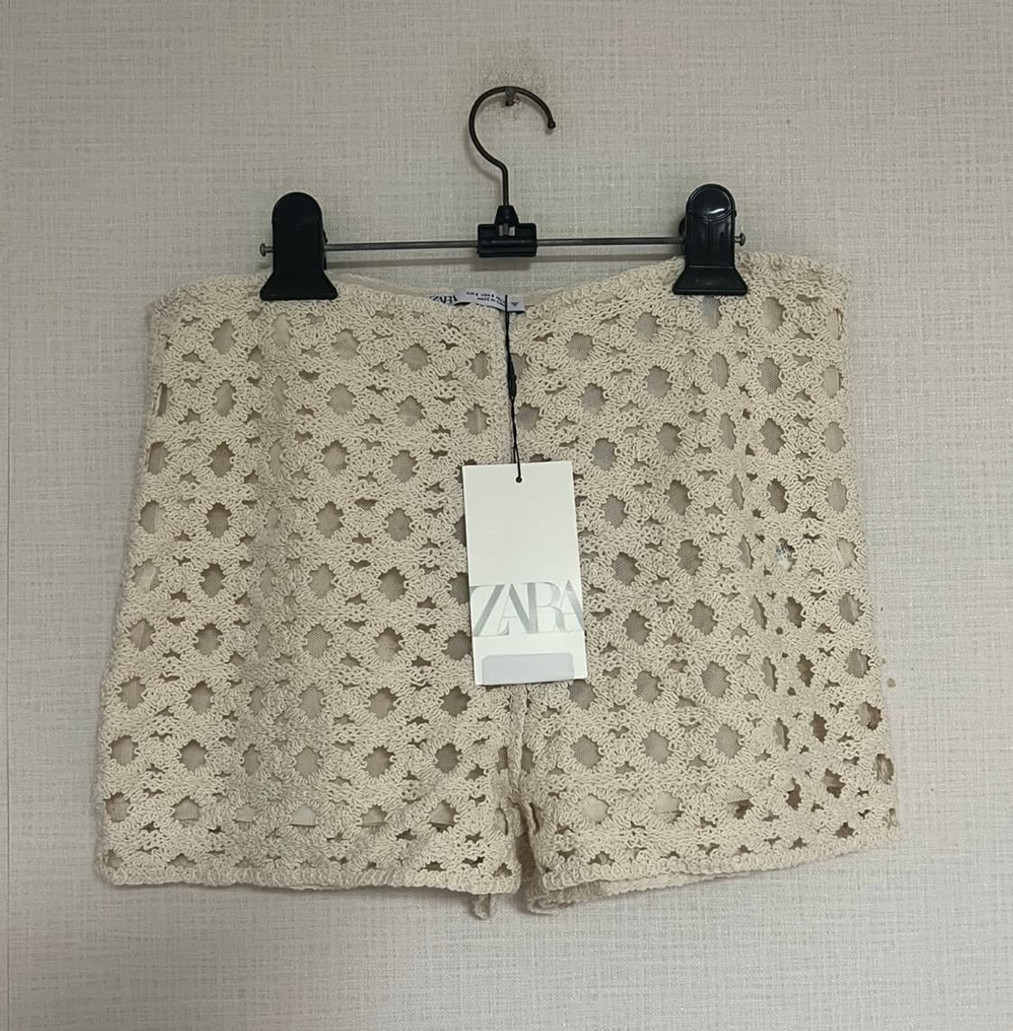 ZARA 자라 크로셰 쇼츠, 자라 니트 팬츠, 자라 니트 반바지 상품이미지9