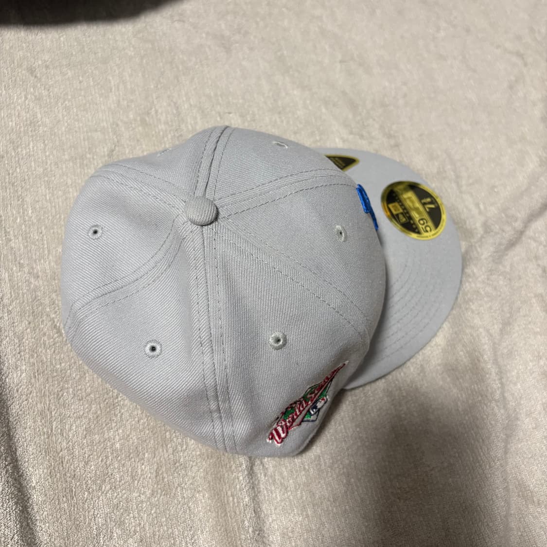 뉴에라 59FIFTY 돌핀 그레이 LA다저스 커브드 캡 모자 상품이미지5