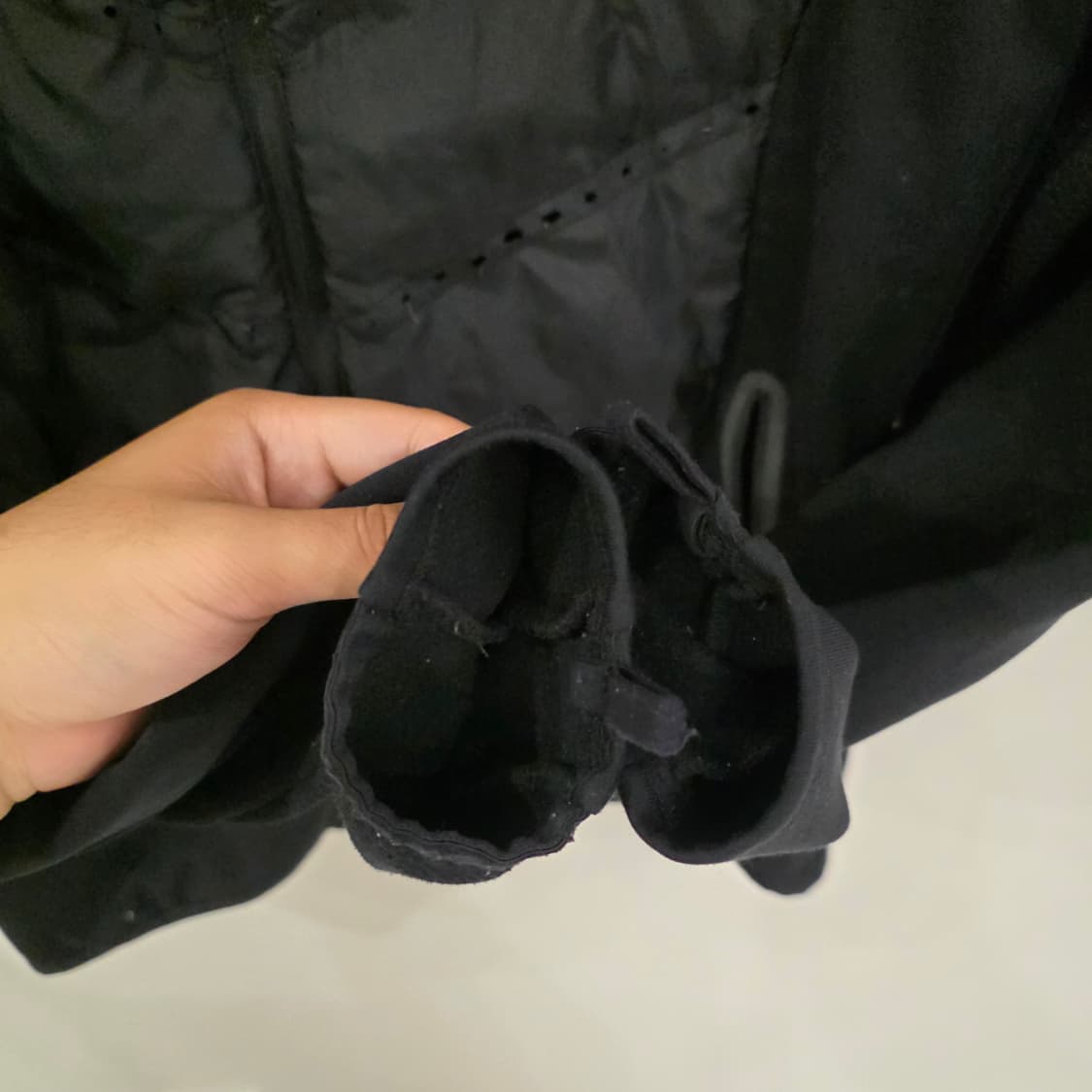 스파이더 에어로 구스다운 하이브리드 러닝 후드 자켓 L 상품이미지7