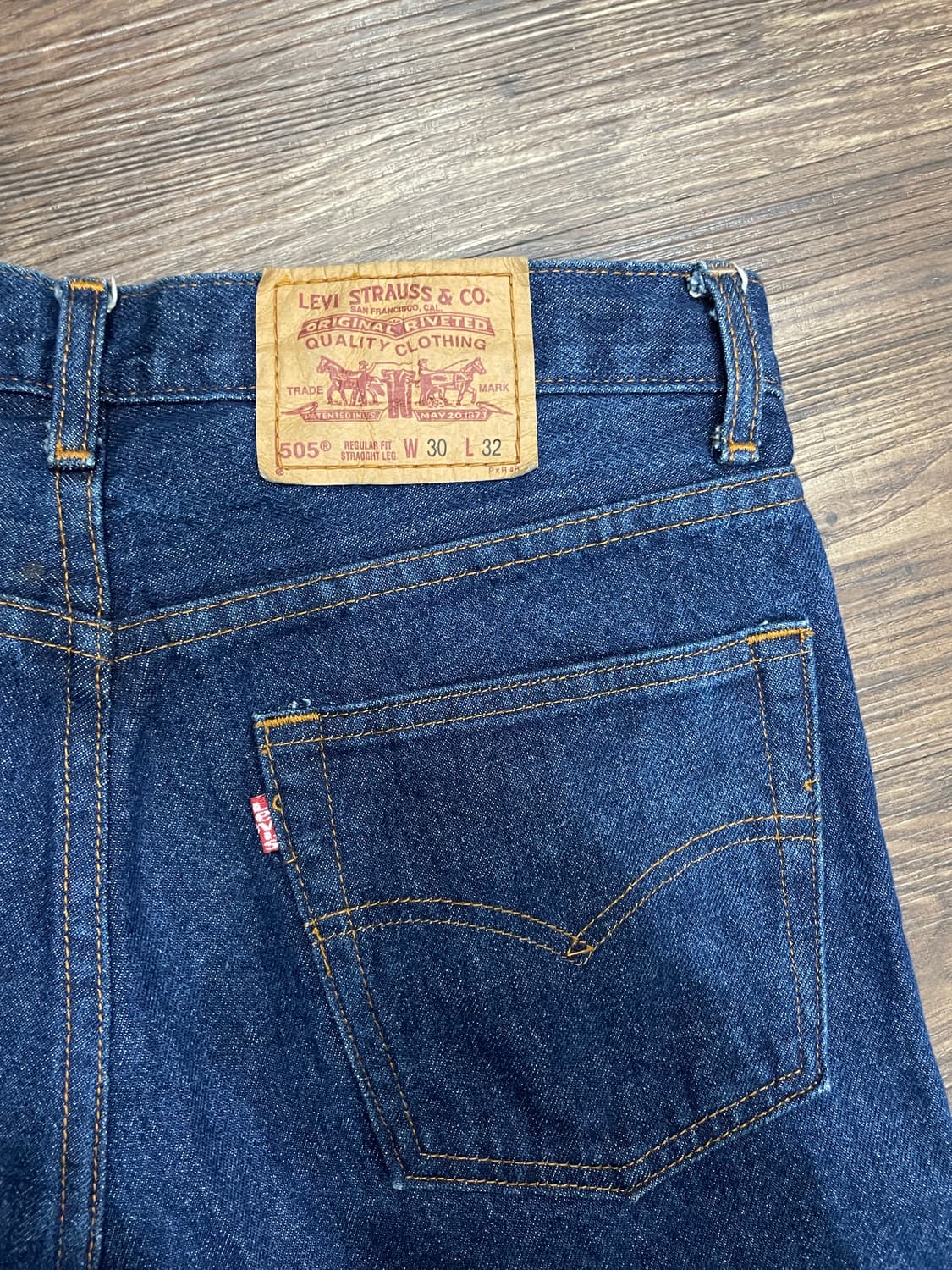 90s 리바이스 USA 미국제조 505 데님 팬츠 상품이미지9