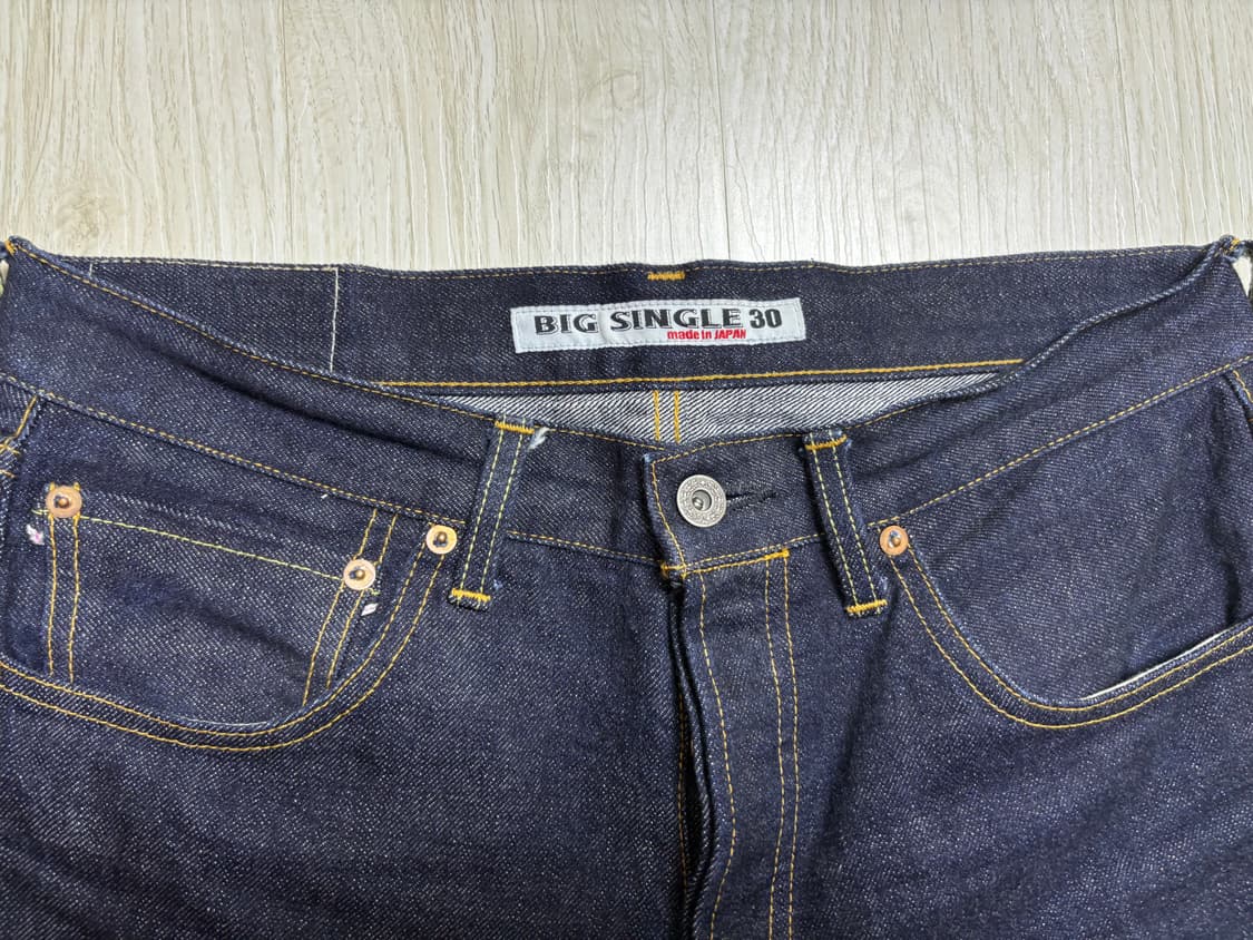 55501 일본 복각 셀비지 데님 상품이미지3