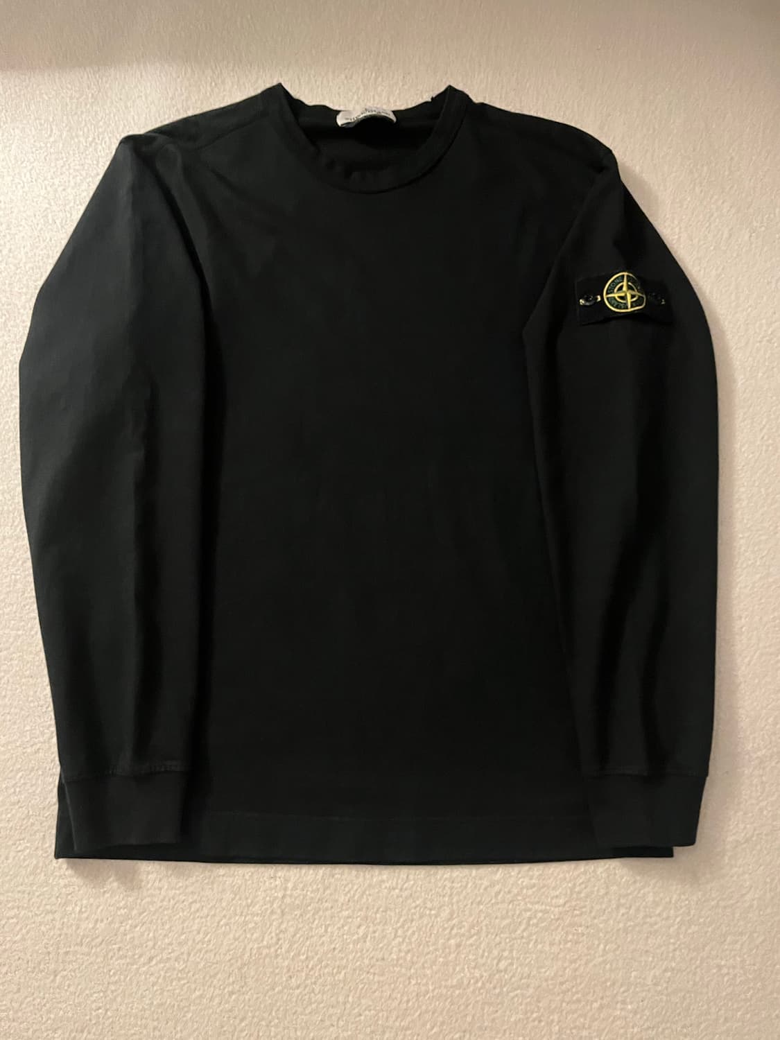 스톤아일랜드 맨투맨 검정 무하자 신품급 상품이미지1