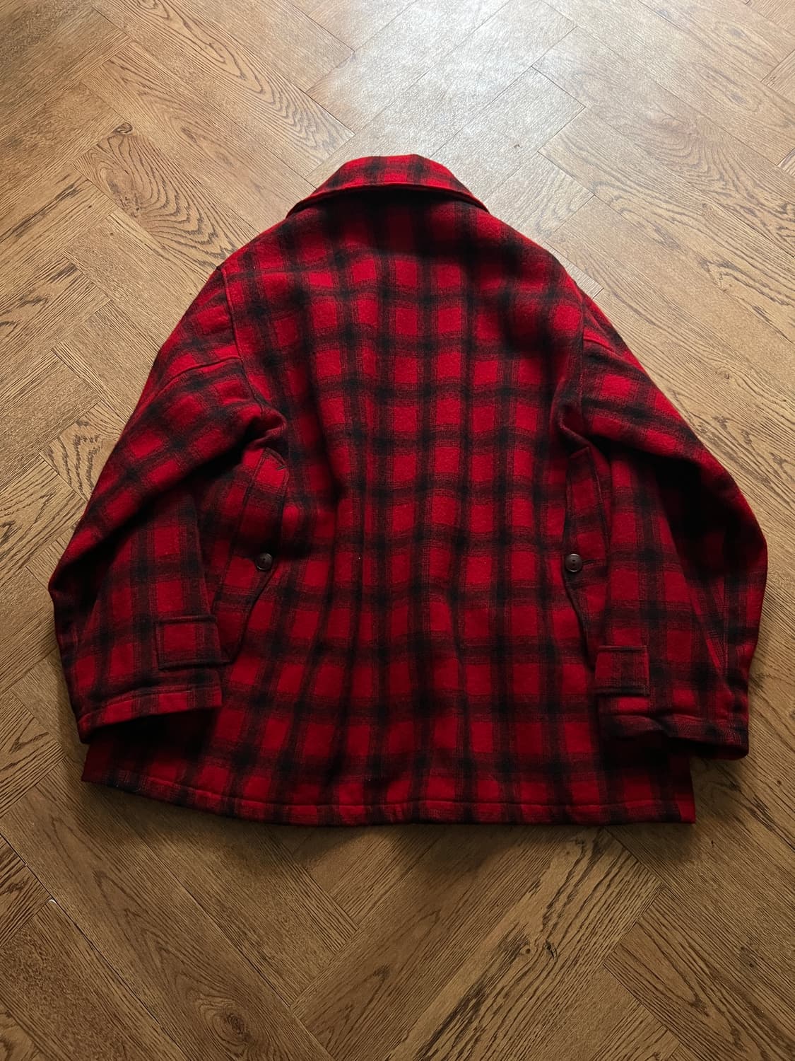 [L]60's 울리치 USA 오리지널 매키노 울 헌팅 자켓 상품이미지7