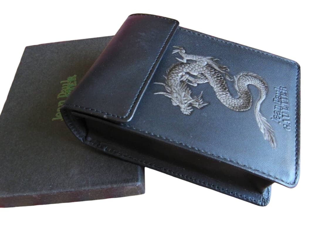 장폴고티에 드래곤 가죽 시가렛케이스 가방 새제품 y2k 상품이미지3