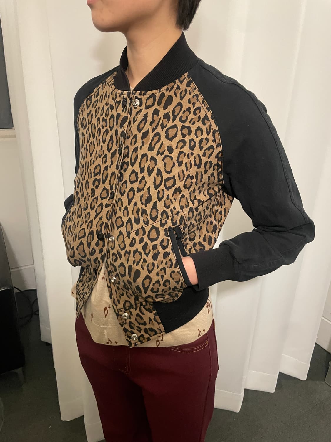 R13 leopard bomber jacket 상품이미지2