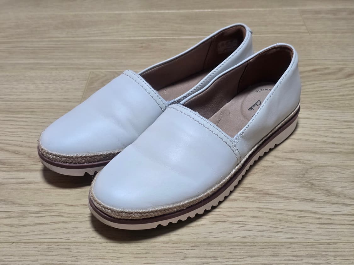 클락스 세레나 화이트 에스파듀 슈즈 225 상품이미지1