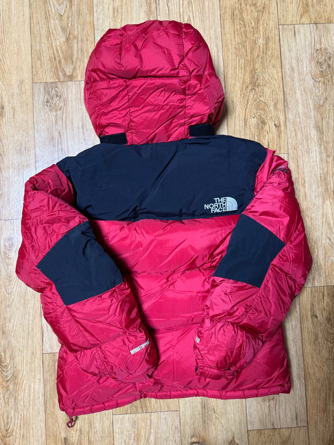 노스페이스 700 눕시 패딩 레드 상품이미지2