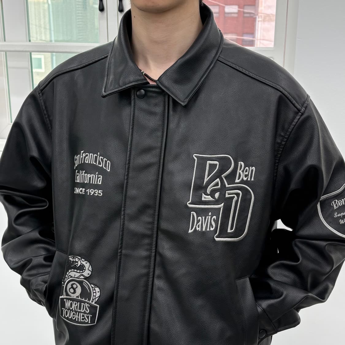 벤데이비스 레더 자켓  상품이미지4