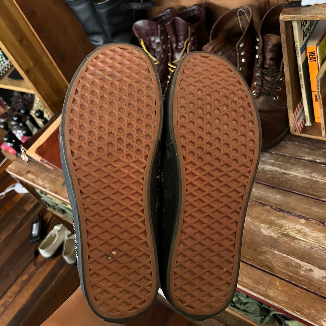 Comme des x Vans Sneakers Black 275 size 상품이미지4