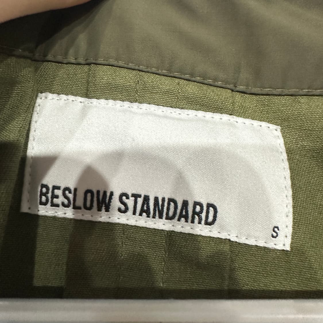 비슬로우스탠다드 카키 자켓 S 상품이미지3